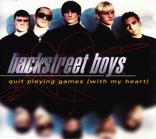 BACKSTREET BOYS  - QUIT PLAYING GAMES (WITH MY HEART) (CDS)