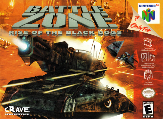 BATTLEZONE: RISE OF THE BLACK DOGS  - N64