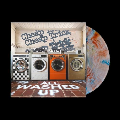 CHEAP TRICK - ALL WASHED UP[ORANGE/BLUE MARBLE LP]