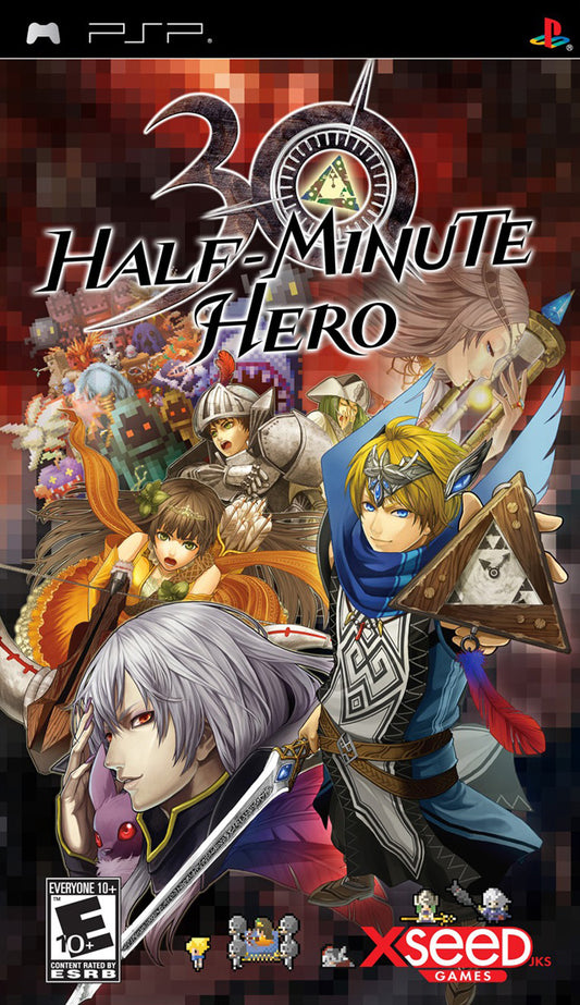 HALF-MINUTE HERO  - PSP