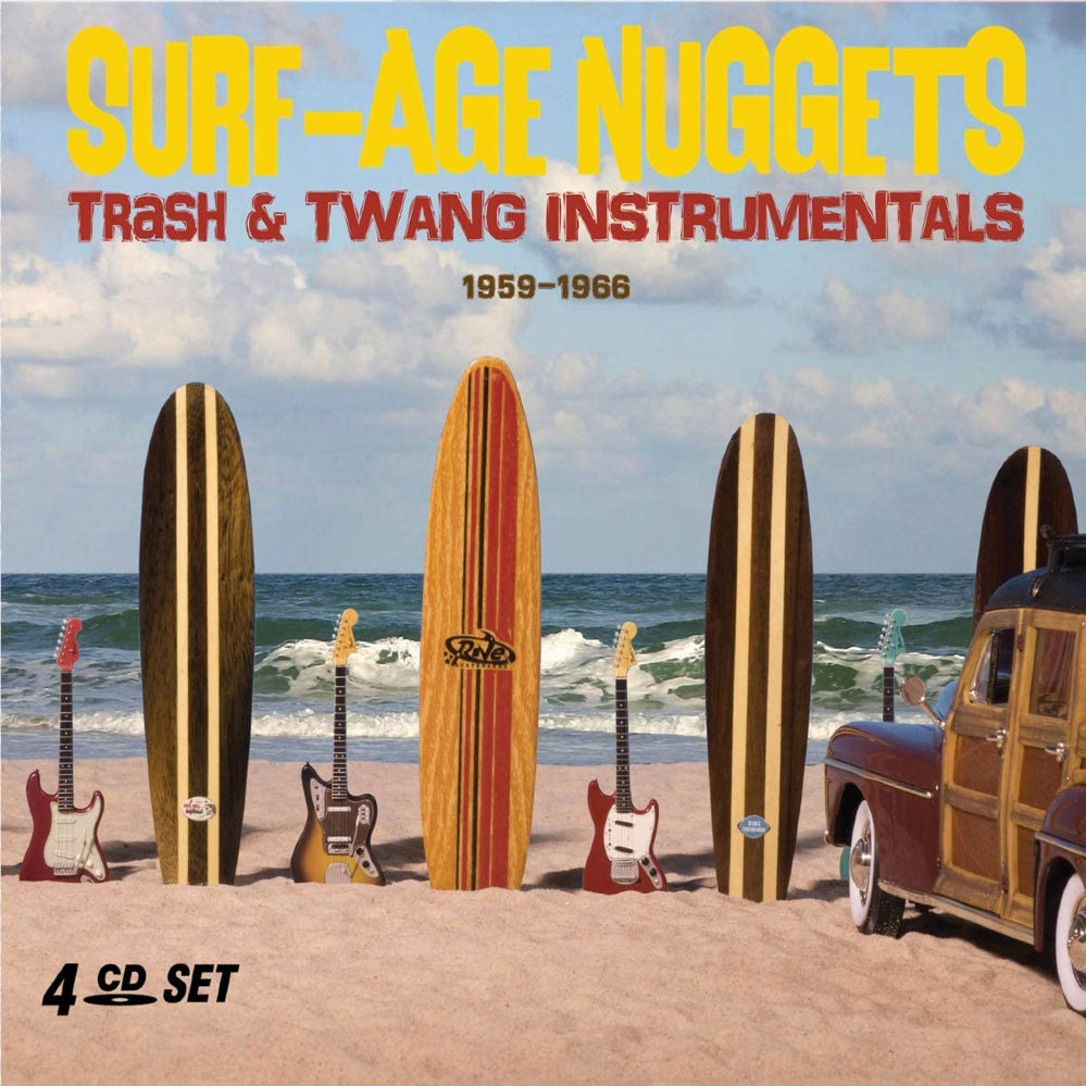 VARIOUS  - SURF-AGE NUGGETS (4CDS)