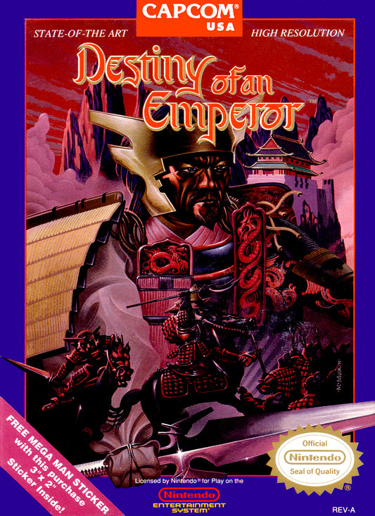 DESTINY OF AN EMPEROR  - NES