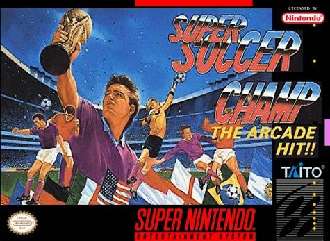 SUPER SOCCER CHAMP  - SNES (W/BOX & MANUAL)