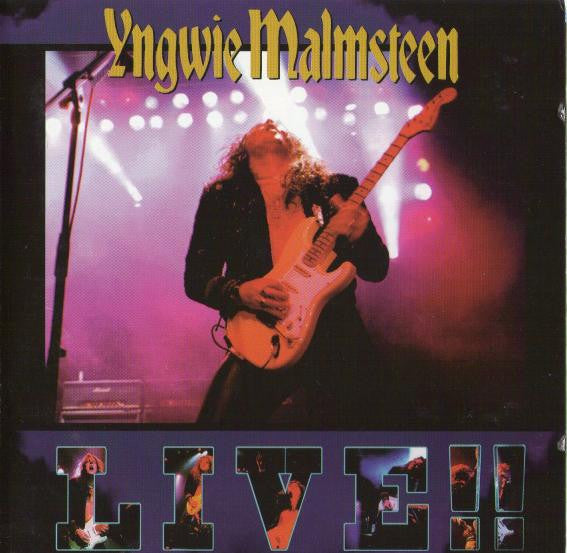 MALMSTEEN, YNGWIE  - LIVE!!