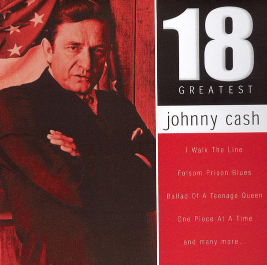 CASH, JOHNNY  - 18 GREATEST