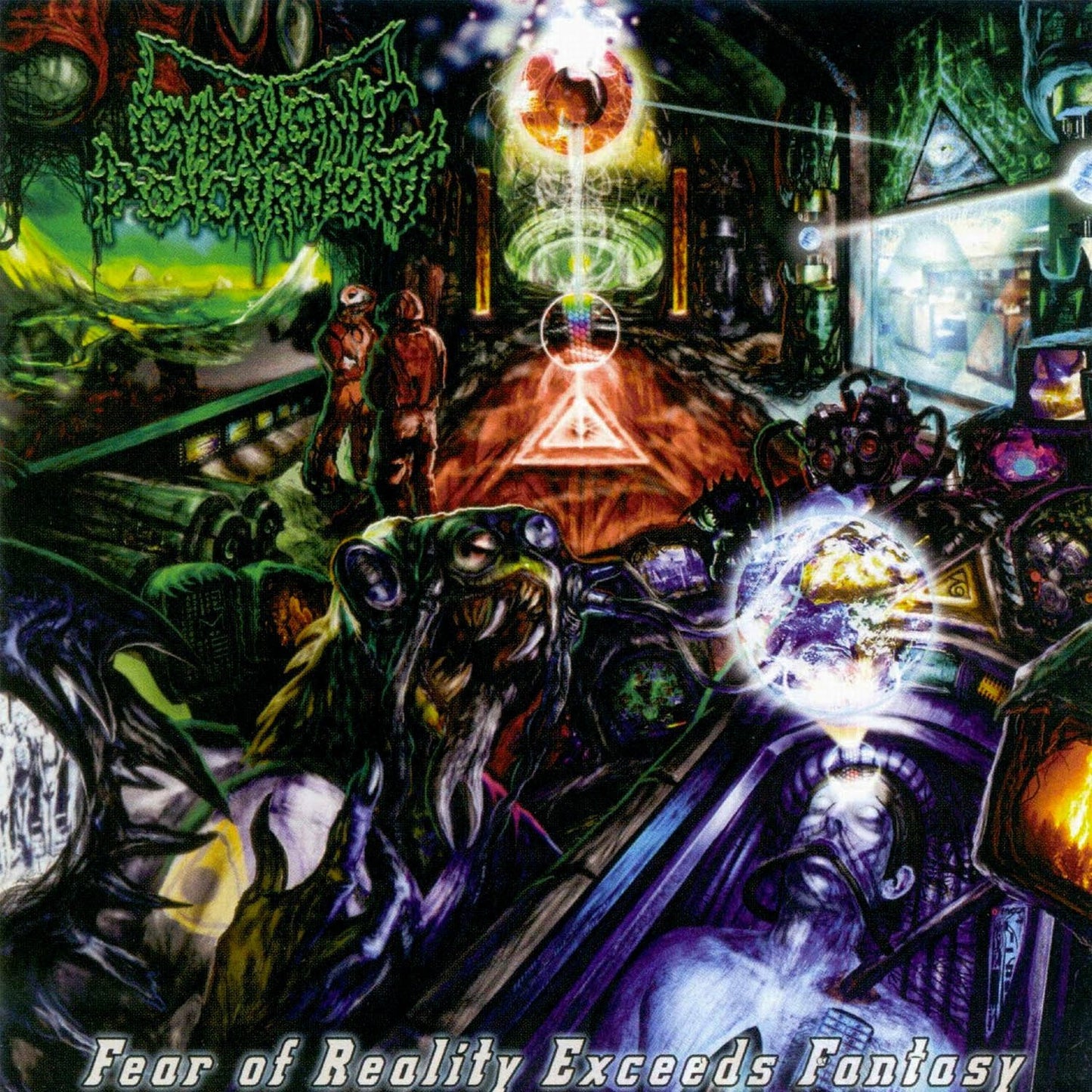 EMBRYONIC DEVOURMENT  - FEAR OF REALITY EXCEEDS FANTASY