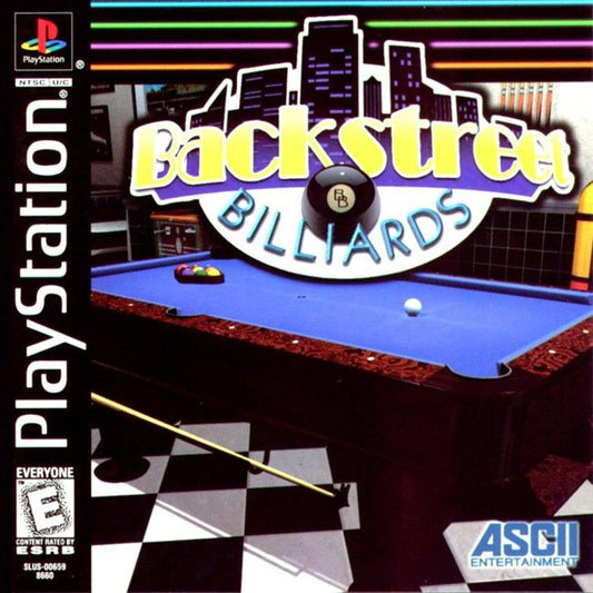 BACKSTREET BILLIARDS  - PS1