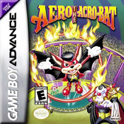 AERO THE ACRO-BAT  - GBA