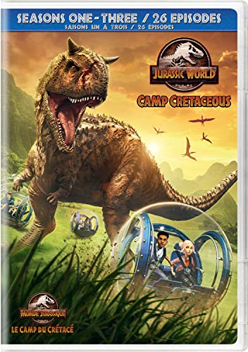 JURASSIC WORLD: CAMP CRETACEOUS - SEASONS ONE - THREE [DVD] (BILINGUAL)