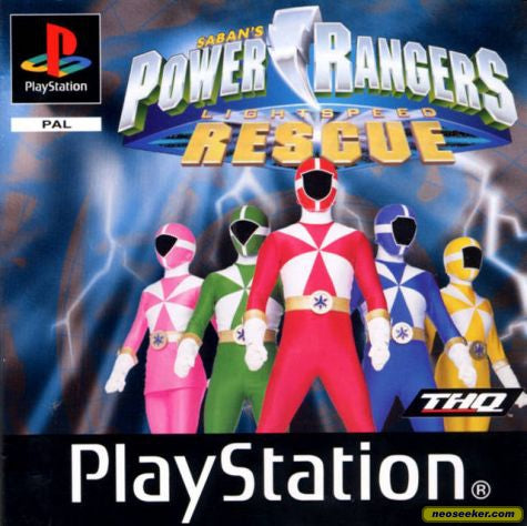 POWER RANGERS: LIGHTSPEED RESCUE  - PS1