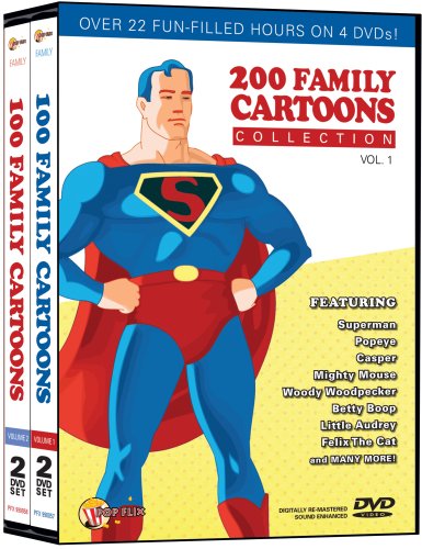 200 FAMILY CARTOONS - DVD-COLLECTION VOL. 1