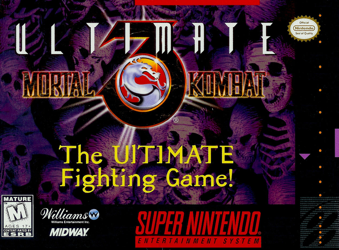 ULTIMATE MORTAL KOMBAT 3  - SNES