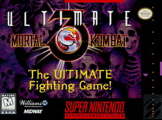 ULTIMATE MORTAL KOMBAT 3  - SNES