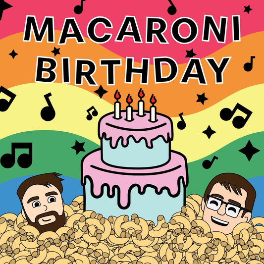 MACARONI BIRTHDAY - PLAY ROCK 'N' ROLL SONGS FOR CHILDREN