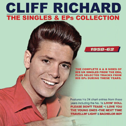 RICHARD, CLIFF  - SINGLES & EPS COLLECTION 1958-62
