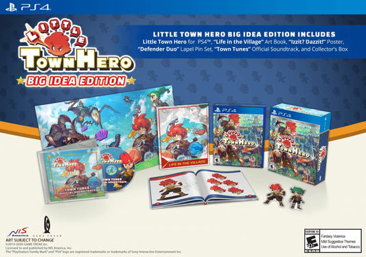 LITTLE TOWN HERO (BIG IDEA EDITION)  - PS4