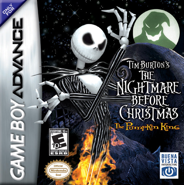NIGHTMARE BEFORE CHRISTMAS: PUMPKIN KING  - GBA