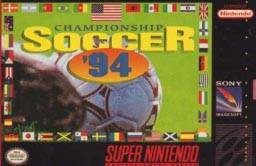 CHAMPIONSHIP SOCCER '94  - SNES