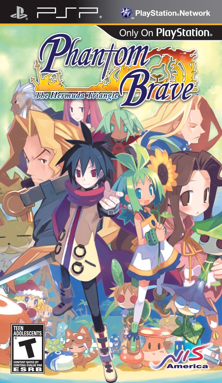 PHANTOM BRAVE: HEROES OF THE HERMUDA TRI  - PSP