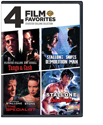 SYLVESTER STALLONE: 4 FILM FAVORITES - TANGO & CASH / DEMOLITION MAN / THE SPECIALIST / OVER THE TOP