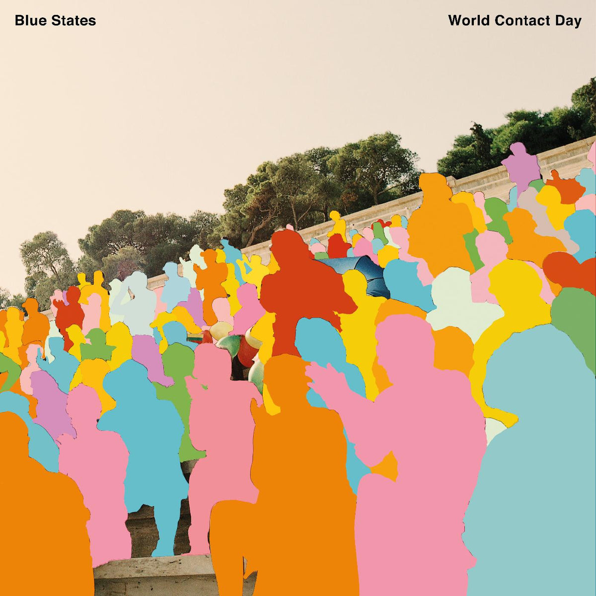 BLUE STATES - WORLD CONTACT DAY (CREAM VINYL)