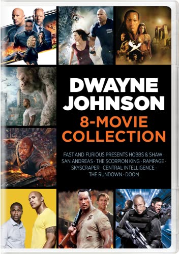 DWAYNE JOHNSON 8-MOVIE COLLECTION [DVD]
