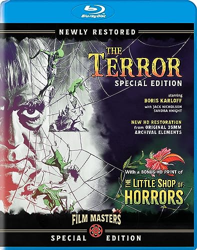 THE TERROR (1963) WITH BONUS FILM, LITTLE SHOP OF HORRORS (1960)