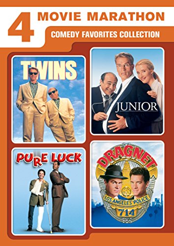 TWINS/ JUNIOR/ PURE LUCK/ DRAGNET - DVD-4 COMEDY FAVOURITES