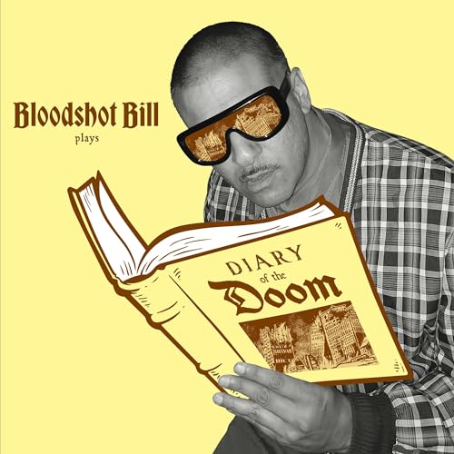 BLOODSHOT BILL - DIARY OF THE DOOM LP (GOLD NUGGET)