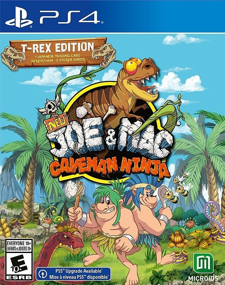 NEW JOE & MAC: CAVEMAN NINJA  - PS4