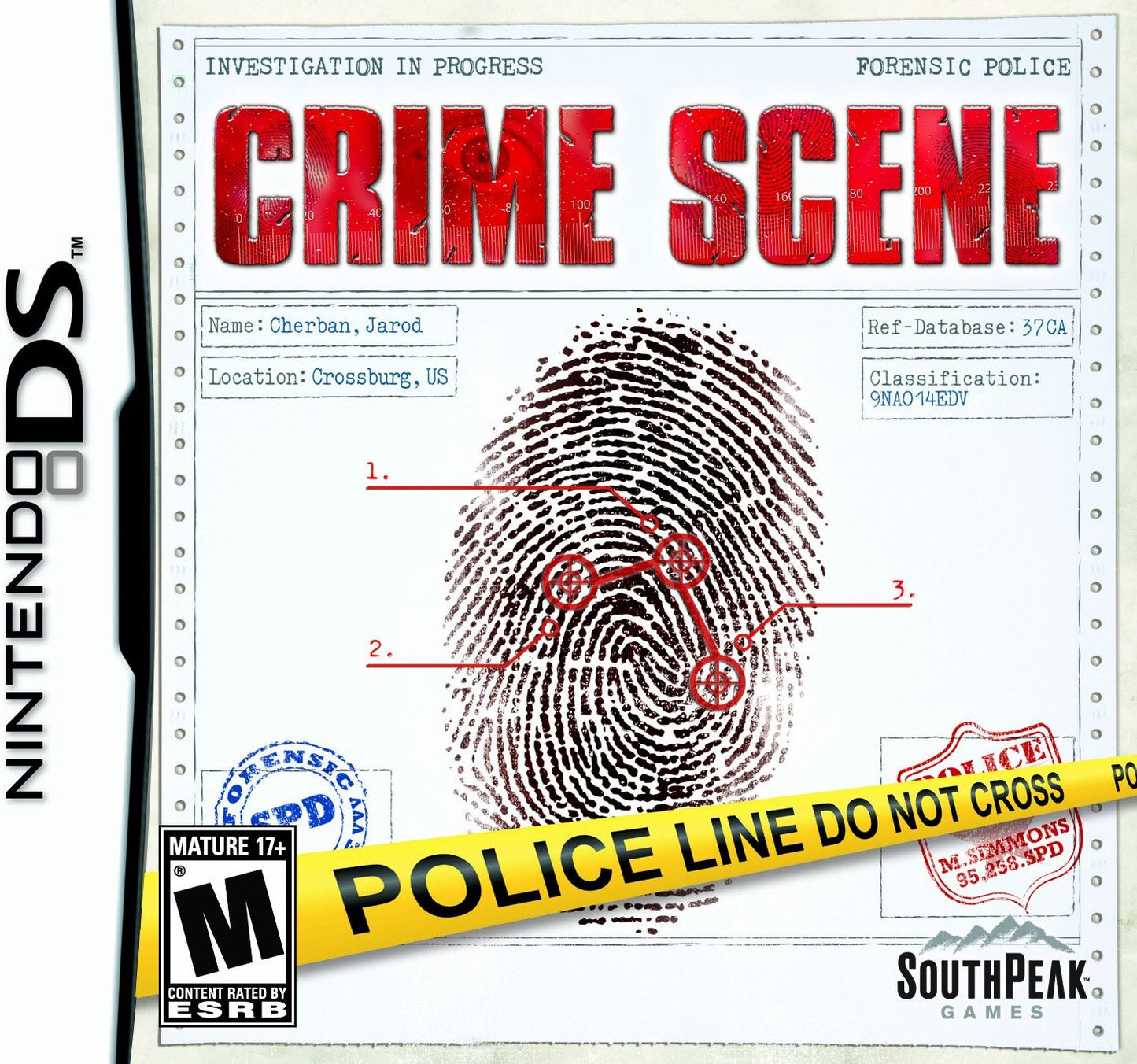 CRIME SCENE (CARTRIDGE ONLY)  - DS