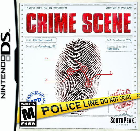 CRIME SCENE (CARTRIDGE ONLY)  - DS