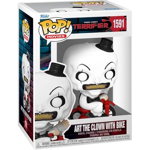 TERRIFIER: ART THE CLOWN WITH BIKE #1591 - FUNKO POP!