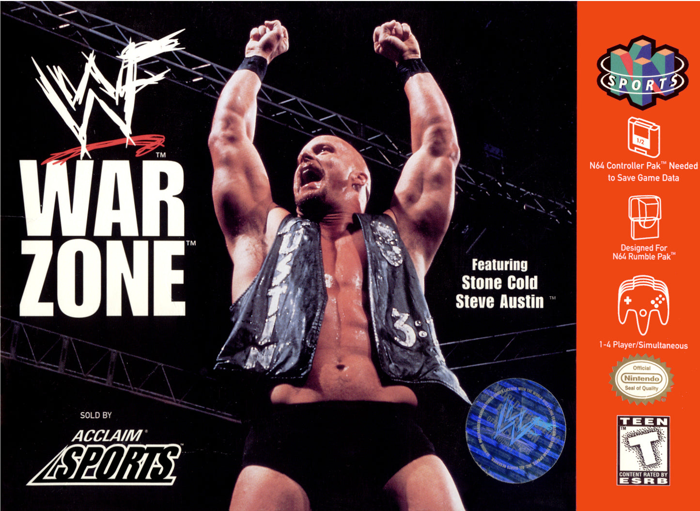 WWF WARZONE  - N64