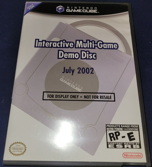 INTERACTIVE MULTI-GAME DEMO DISC #22  - GCB