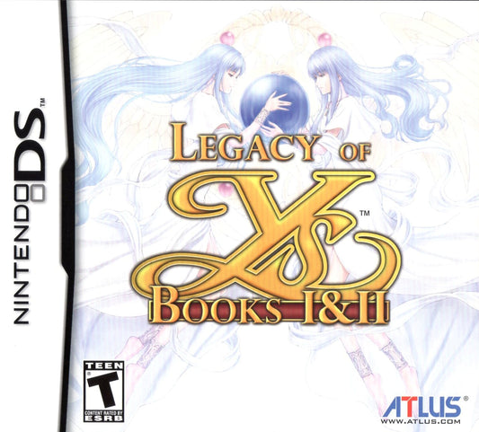 LEGACY OF YS BOOKS I & II (CARTRIDGE ONL  - DS