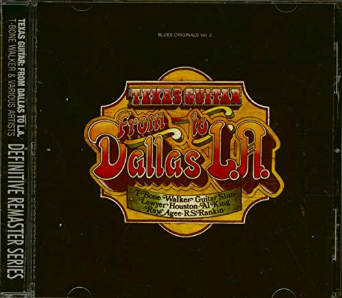 T-BONE WALKER & VARIOUS ARTISTS - TEXAS GUITAR-FROM DALLAS TO L.A. (CD)