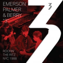 3: EMERSON, PALMER & BERRY - ROCKIN' THE RITZ NYC 1988 (SKY BLUE VINYL WITH SIGNED INSERT)  [LP]