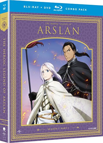 THE HEROIC LEGEND OF ARSLAN: SEASON ONE PART ONE [BLU-RAY + DVD]
