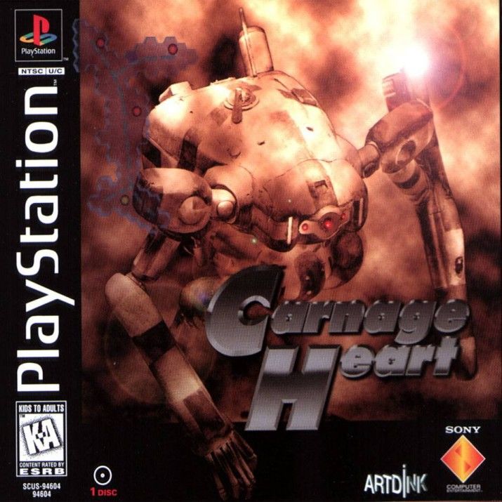 CARNAGE HEART  - PS1