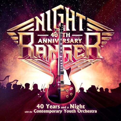 NIGHT RANGER - 40 YEARS AND A NIGHT (WITH CONTEMPORARY YOUTH ORCHESTRA) (CD)