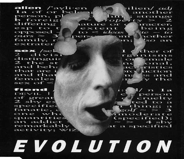 ALIEN SEX FIEND  - EVOLUTION (CDS)