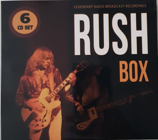 RUSH - RUSH BOX (LEGENDARY RADIO BROADCAST RECORDINGS) (CD)