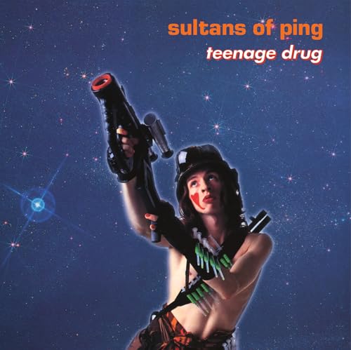SULTANS OF PING F.C. - TEENAGE DRUG (TRANSLUCENT BLUE VINYL)