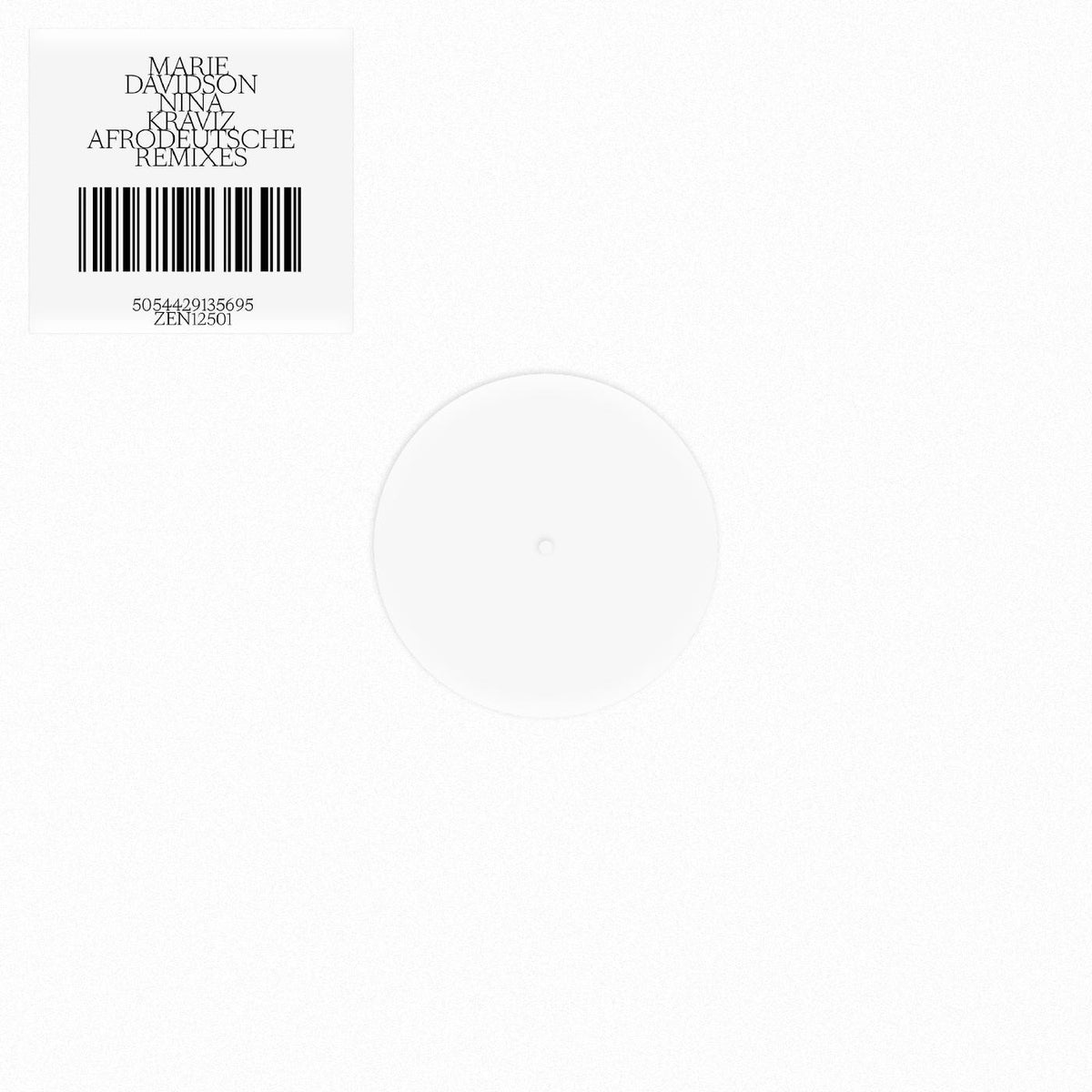 DAVIDSON, MARIE - NINA KRAVIZ X AFRODEUTSCHE REMIXES