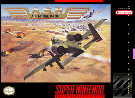 A.S.P. AIR STRIKE PATROL  - SNES