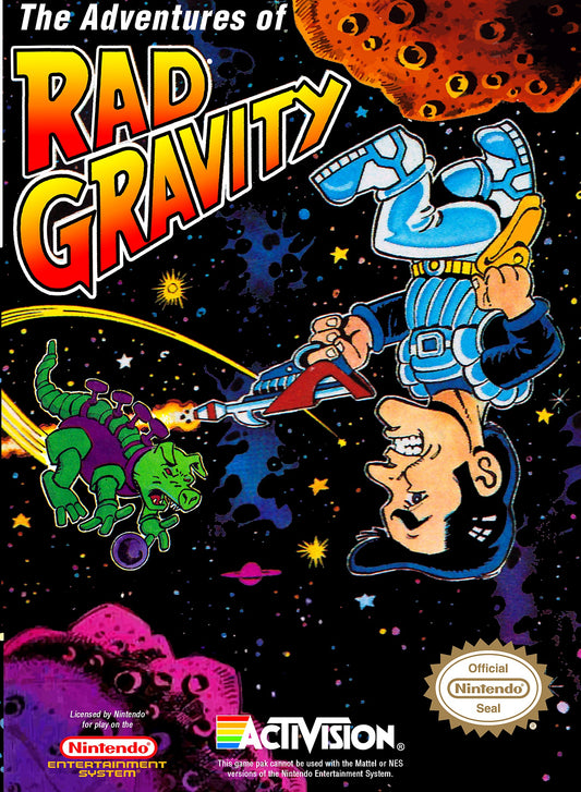 RAD GRAVITY  - NES