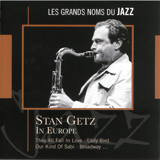GETZ, STAN  - IN EUROPE