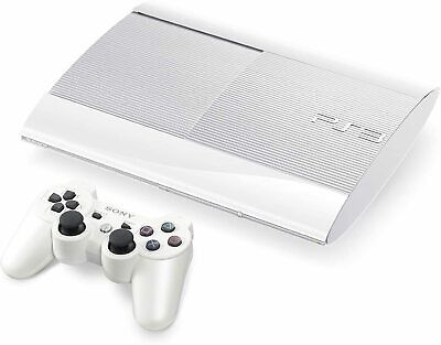 PS3 CONSOLE (SUPER SLIM)(500GB)(HARDWARE  - PS3-WHITE