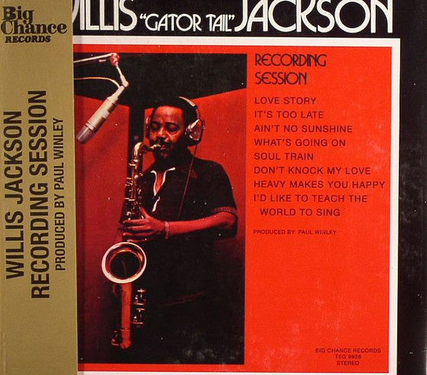 JACKSON, WILLIS  - RECORDING SESSION